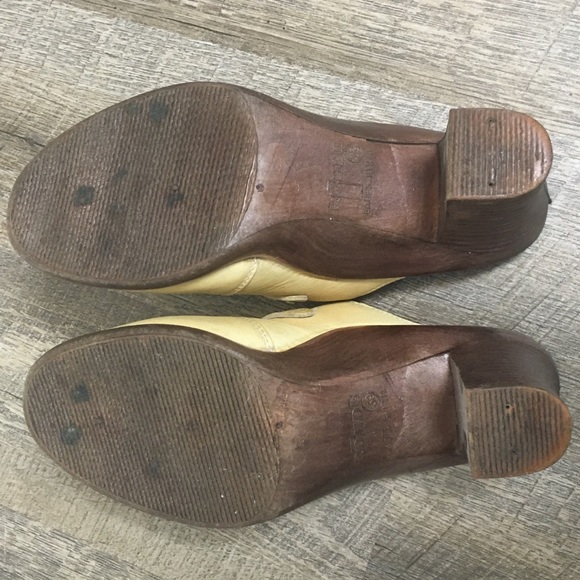 Cream Rohde Clogs - Chunky Open Back Heels EU39 - Picture 8 of 10